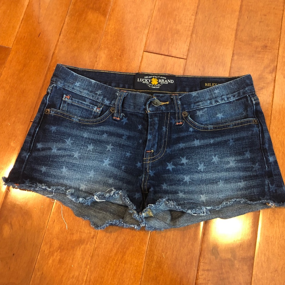 Lucky Brand Star detail Riley short